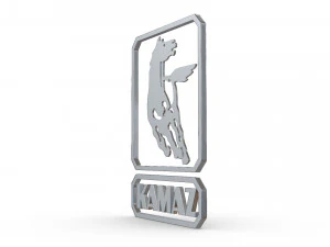 Kamaz-Logo 2 3D Modell