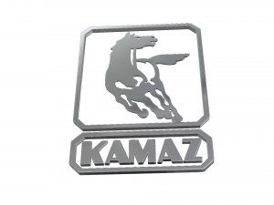 kamaz logo 2 Model 3D