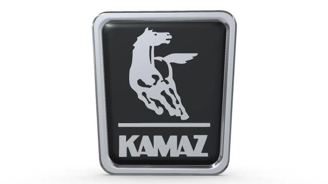 kamaz logo 3 3D Model .c4d .max .obj .3ds .fbx .stl .blend 