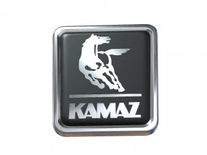 kamaz logo 3 3D Model