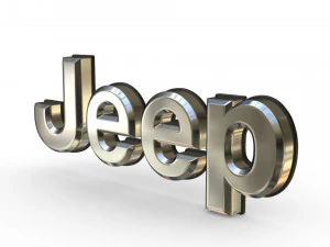 jeep logo 3D Model