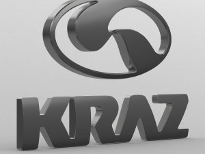 kraz logo Modelo 3D