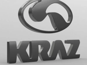 logotipo kraz Modelo 3D