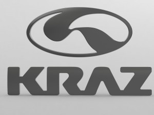 kraz logo Modelo 3D