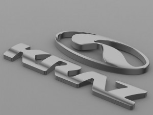 kraz logo Modelo 3D