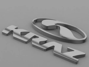 logotipo kraz Modelo 3D