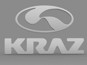 logotipo kraz Modelo 3D