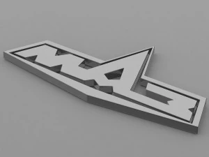 maz logo 3D Model