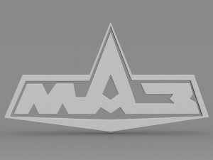 maz logo 3D 모델