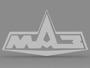 maz logo 3D Model