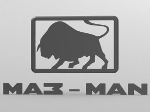 maz man logo Modelo 3D