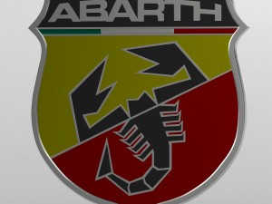 abarth logo 3Dモデル