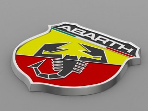 abarth logo 3Dモデル