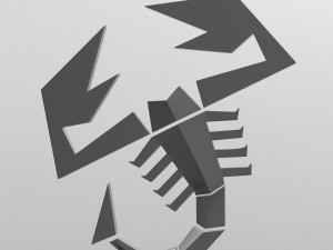 abarth logo 2 3D Model
