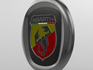 abarth logo 3 3D Model