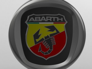 abarth logo 3 3D-Modell