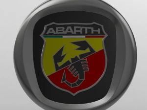 abarth logo 3 3D Model