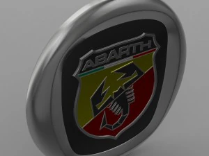 abarth logo 3 3D Model