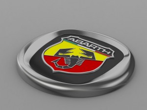 abarth logo 3 3D-Modell