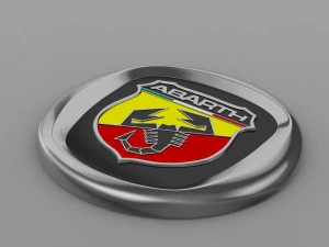 abarth logo 3 3D Model