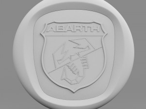 abarth logo 3 3D-Modell