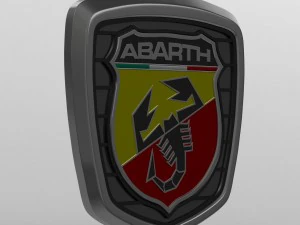 abarth logo 4 3D Model