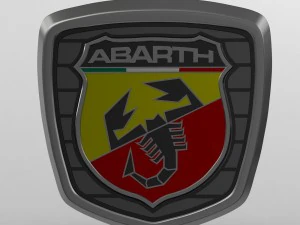 abarth logo 4 3D Model