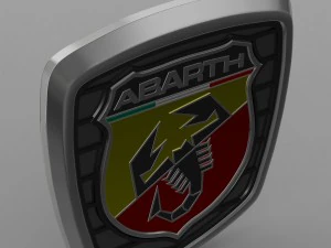 abarth logo 4 3D Model