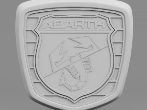 abarth logo 4 3D Модель