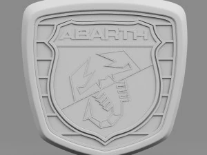 abarth logo 4 3D Model