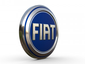 fiat logo 3Dモデル