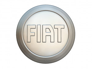 fiat logo 3Dモデル