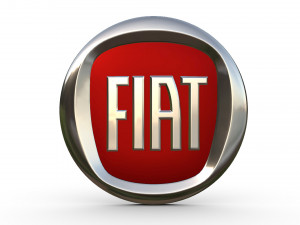 fiat logo 2 Modèle 3D