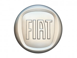 fiat logo 2 Model 3D