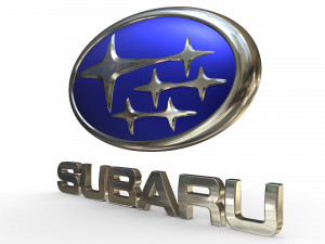 subaru logo 3D Model