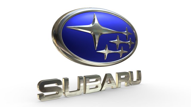 1 x Subaru Schlüsselanhänger Emblem Auto Logo Neu