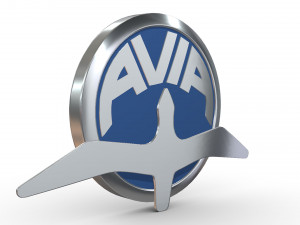 avia logo Modèle 3D
