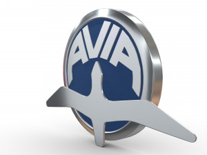 avia logo Modèle 3D