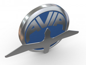 avia logo Modèle 3D