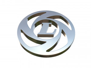 ashok leyland logo 3D 模型