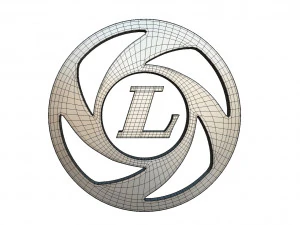 ashok leyland logo 3D Model