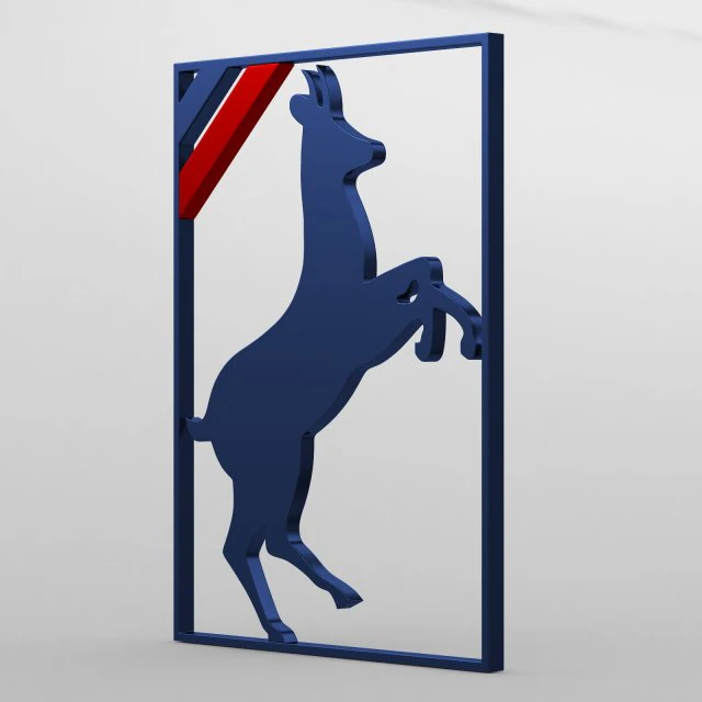 auverland logo 3D Model .c4d .max .obj .3ds .fbx .stl .blend