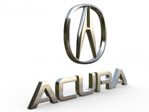 acura logo 3D 模型