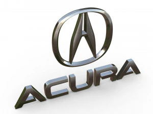 logotipo de acura Modelo 3D
