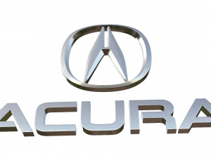 acura logo 3D 模型