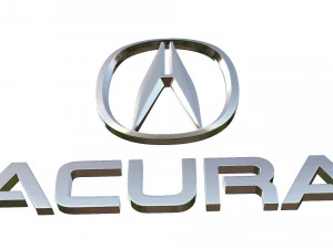 logotipo de acura Modelo 3D