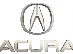 logotipo de acura Modelo 3D