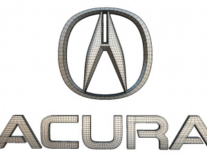 acura logo 3D 模型
