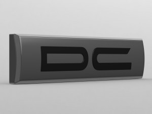 dc logo Modelo 3D