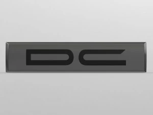 dc logo 3D Model